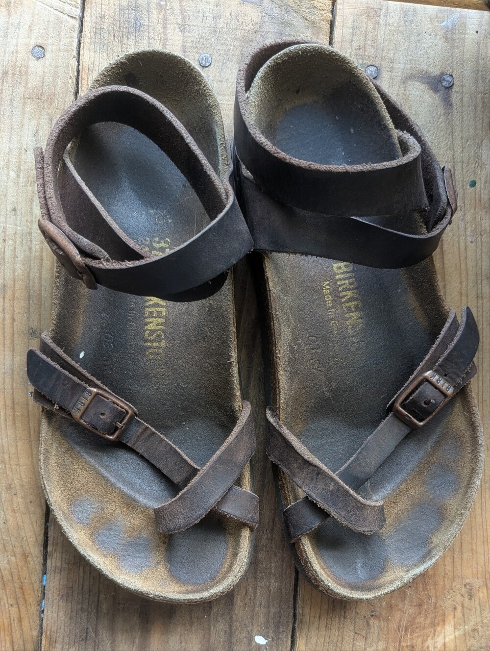 Birkenstock Yara Habana Sandals - Picture 2 of 13